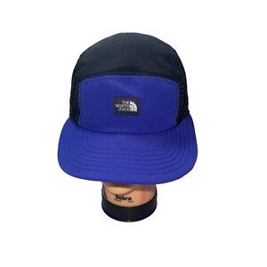 The North Face Purple and Black Cap
